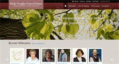 Desktop Screenshot of hicksvaughnfh.com